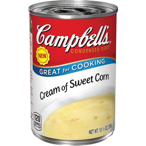 I have been looking for a cream of chicken soup that i could make with all healthy ingredients that. Campbell's Cream of Sweet Corn Condensed Soup - 10.5oz ...