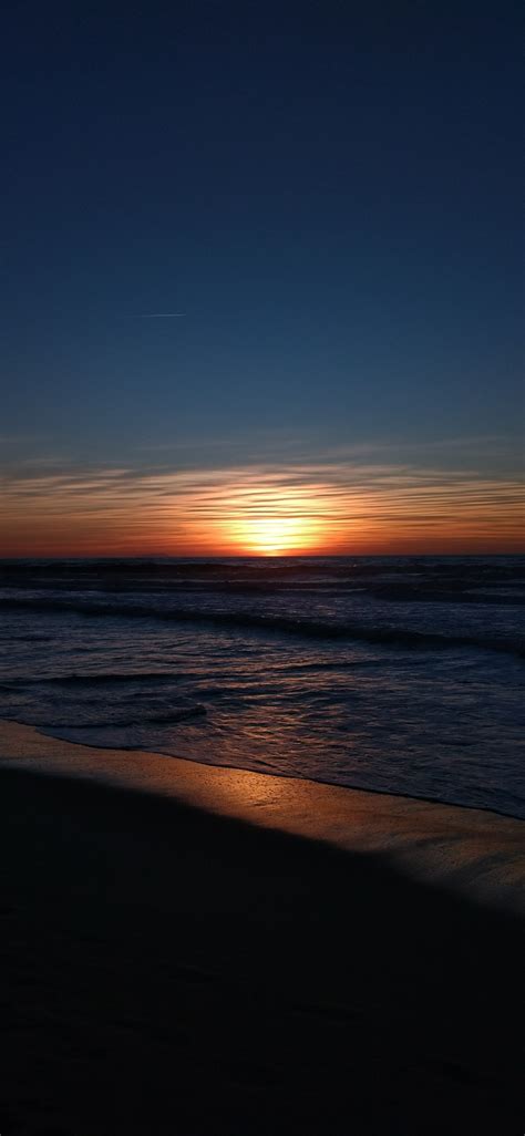 Ocean Sunset Wallpaper Iphone X Rehare