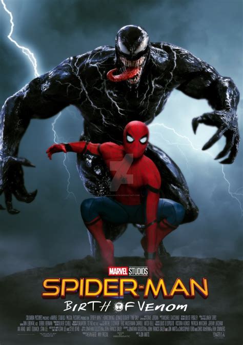 Spider Man Birth Of Venom Movie Poster By Arkhamnatic On