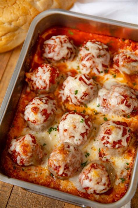 You won't have a raw meat mess to clean up, and you'll still end up with an incredibly saucy and delicious meatball dinner. Cheesy Meatball Casserole Recipe - Dinner, then Dessert