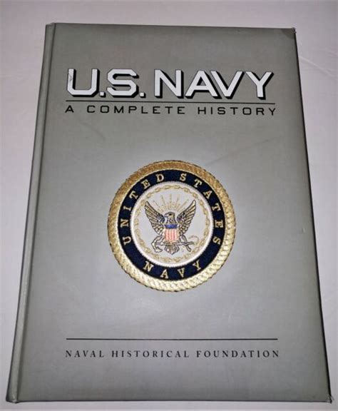 Us Navy A Complete History Book Naval Historical Foundation Ebay