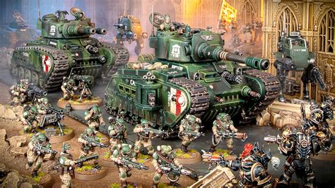 The Warhammer 40k Astra Militarum Rogal Dorn Tank Is Real