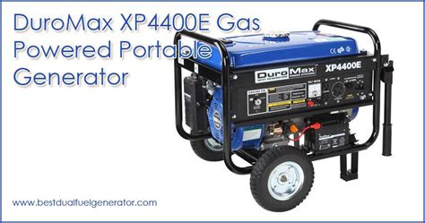 DuroMax XP4400E Portable Generator Review | Best portable generator, Portable generator, Portable