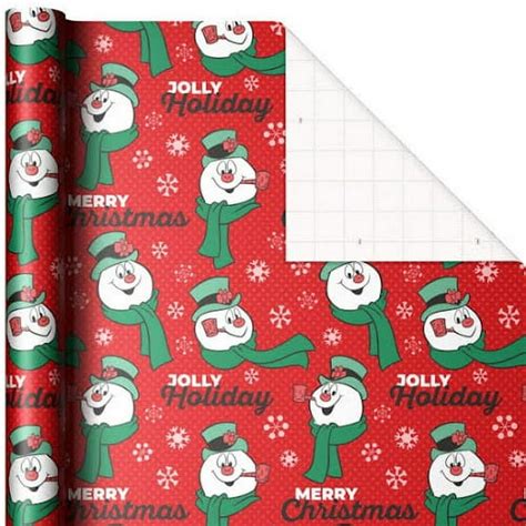 Frosty The Snowman™ Christmas Wrapping Paper Jumbo Roll 80 Sq Ft