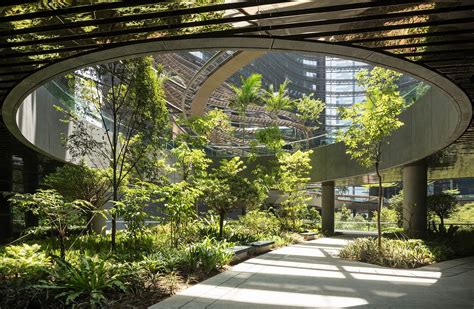 Urban Rain Forest Podium Planting Landscape Architecture Design
