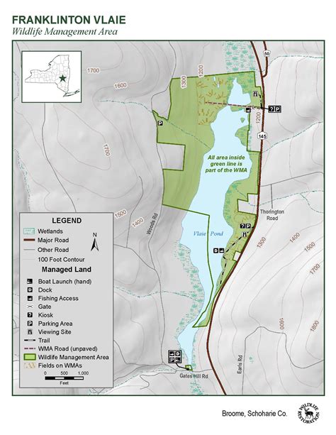Franklinton Vlaie Wildlife Management Area Map Nys Dept Of
