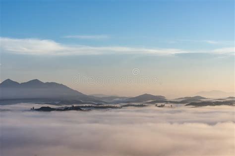 Clouds Over Mountain Range Stock Image Image Of Distance 127285475
