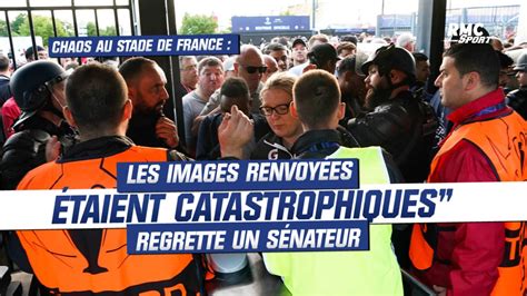 Chaos au Stade de France Les images renvoyées étaient