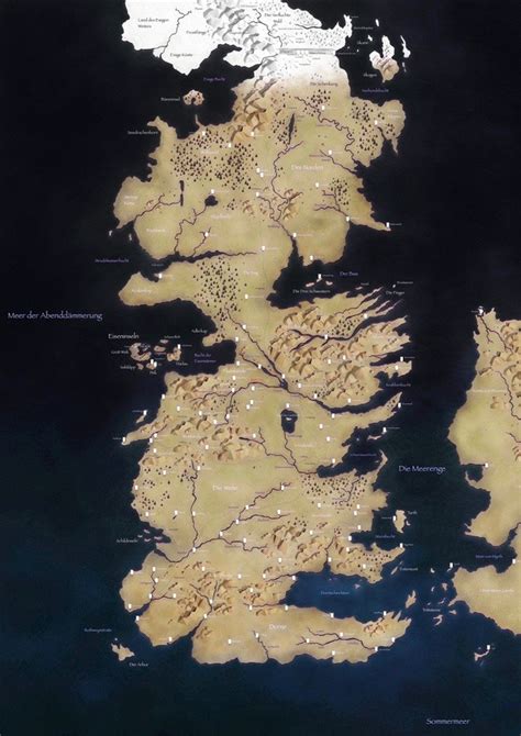 Where Can I Find A Political Map Of Westeros Quora