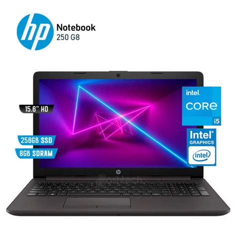 Laptop Hp 250 G8 Intel Core I5 1135g4 8gb Ssd 256gb 156″ Hd