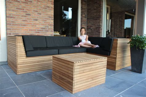 Teak Loungeset Diy Build Outdoor Furniture Diy Patio Furniture Diy