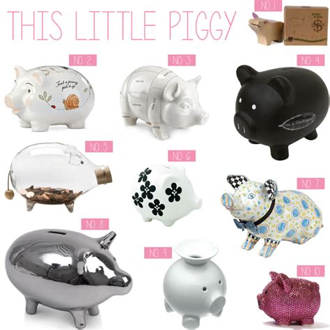 10 Cute Piggy Banks For All Ages Peach Of Mind
