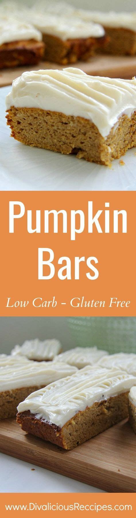 71 easy pumpkin desserts to celebrate fall. Pumpkin Bars | Recipe | Baking with coconut flour, Low ...