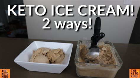Some recipes require cooking the ice cream base. The Best Low Carb Ice Cream Recipe - and it couldn't be ...