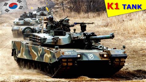 K1 Tank South Korean Main Battle Tank Review Youtube