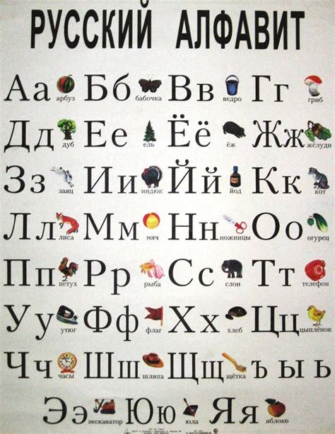 Russian Alphabet Printable