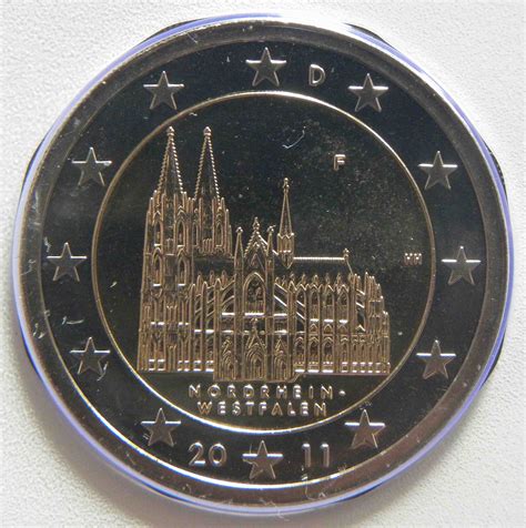 Allemagne 2 Euro Commémorative 2011 Rhénanie Du Nord Westphalie