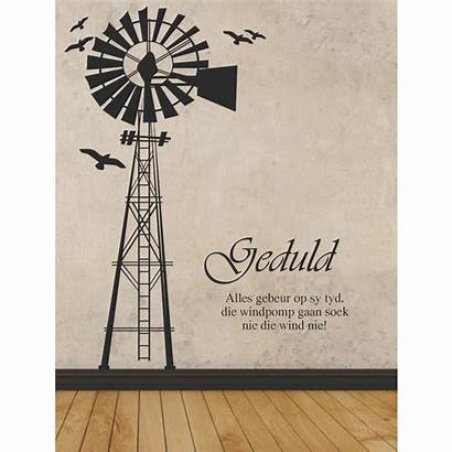 Windmill Clipart Farmhouse Windpomp Afrikaanse Quotes Pallet
