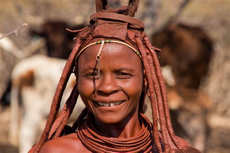 Himbafrau Himbawomen In Namibia Foto And Bild Portrait Portrait