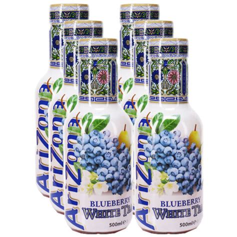 Arizona Blueberry White Tea 6er Pack Einweg Zzgl Pfand Von Motatos