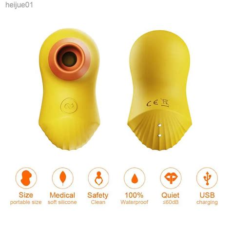 Cute Vagina Stimulator 7 Mode Clitoris Nipple Sucking Pump Vibrator