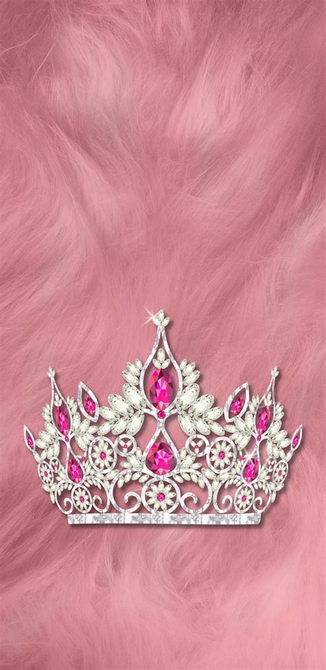 Pin By Nikkladesigns On Crown Princess Queen Wallpaper Pink Diamond
