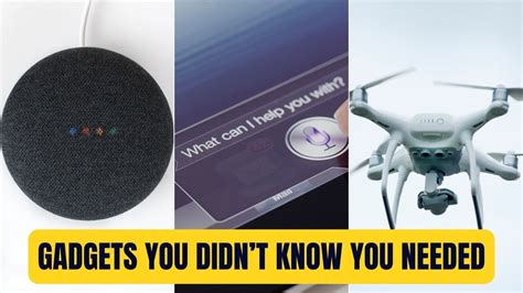 10 Gadgets You Didnt Know You Needed Youtube