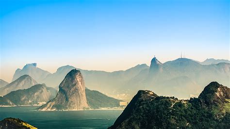 1600x900 Resolution Mountain Nature Landscape Rio De Janeiro