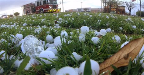 North Texas Hail Storms Now Doing Damage On Wall Street Business