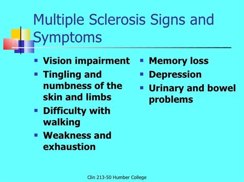 Early Symptoms And Treatment Of Multiple Sclerosis