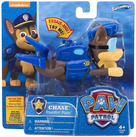 Paw Patrol Paddlin Pups Chase Bath Toy 778988546765 Ebay
