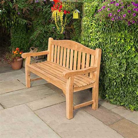 3 Seat Teak Bench Oxford Grade A Garden And Patio Bench