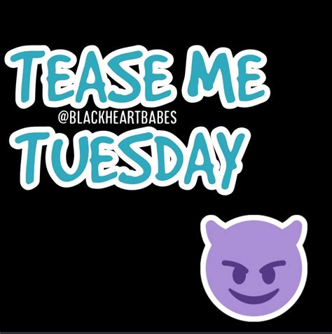 🖤black Heart Babes🖤 On Twitter 😈😈tease Me Tuesday😈😈 😈😈ladies Lets