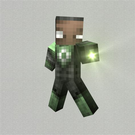The Green Lantern Minecraft Skin By Hunterk77 On Deviantart