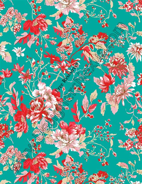 V62 Free Seamless Floral Pattern For Photoshop