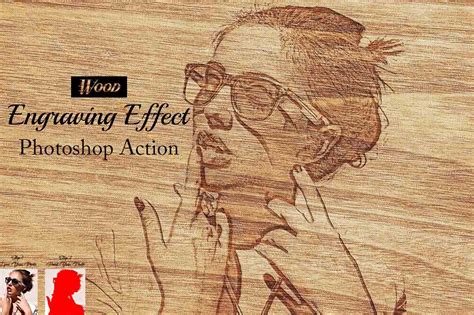 Wood Engraving Effect Photoshop Action Invent Actions