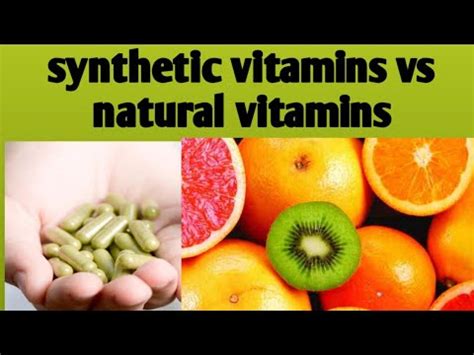 Effervescent (aka soluble) dietary supplements are designed as an efficient delivery system for. Synthetic vitamins vs natural vitamins ||what are the side ...