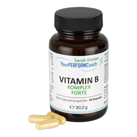 Yourperformcoach Vitamin B Komplex Forte