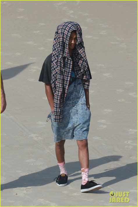 Full Sized Photo Of Jaden Smith Wears Just His Calvins For A Dip At The