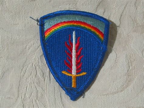 Atomic Mall Military Shoulder Patch European Command United States