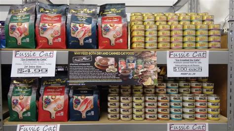 Find everything you need in one place. Fussie Cat Brand cat food in store now! - The Bark Market