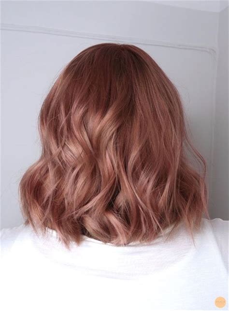 50 Pretty And Stunning Rose Gold Hair Color And Hairstyles For Your