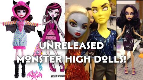 The Interesting World Of Unreleased Monster High Dolls Cancelled Releases Dolls More YouTube