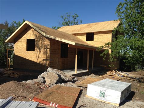This New House Plywood Sheathing And Exterior Colors