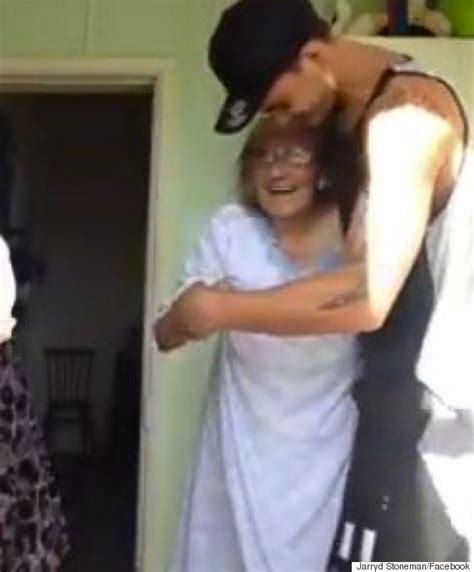 heartwarming moment grandson asks grandmother to dance even though she can t walk huffpost uk news