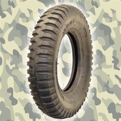 4 New Military Jeep Tire Gpw Willys 600x16 6 Ply M416 M101 M762