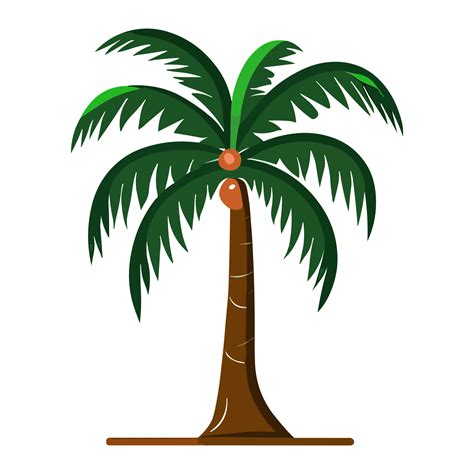 Drawing Coconut Tree Png Clipart Transparent Background Free 23790890 Png