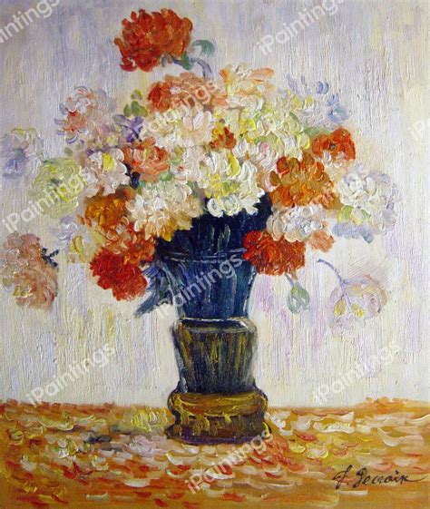 Vase Of Peonies Painting By Claude Monet Reproduction IPaintings Com
