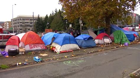 Seattle Homeless Camp Shut Down After Passerby Is Beaten With A