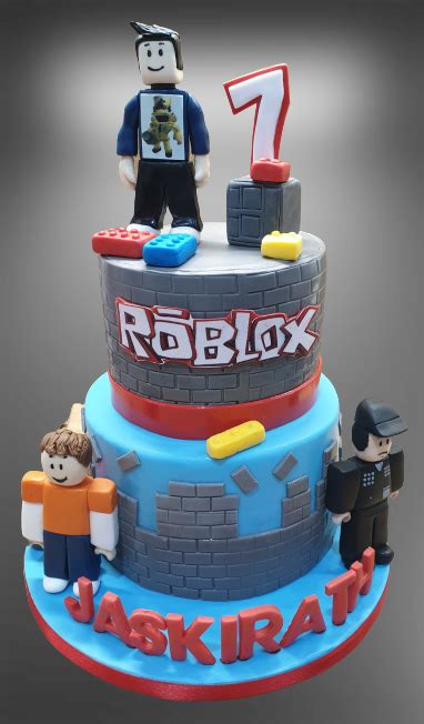 Roblox 2 Tier Birthday Cake Cb Nc440 Cake Boutique